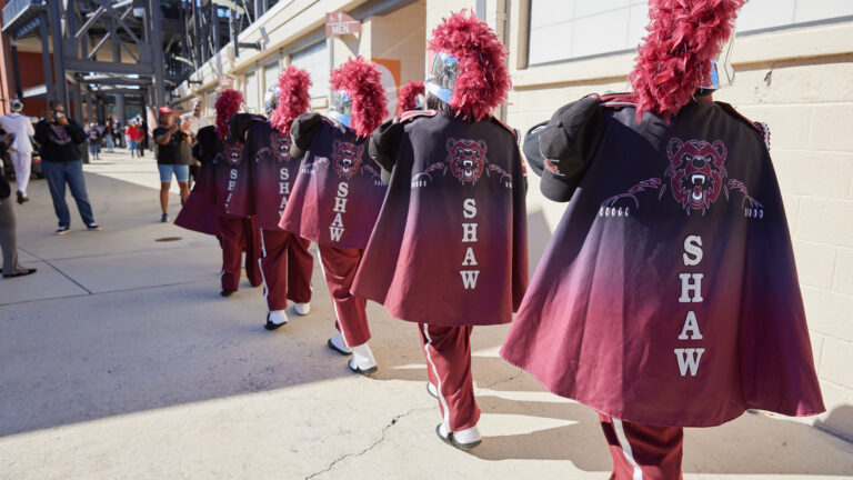 Members of the marching band