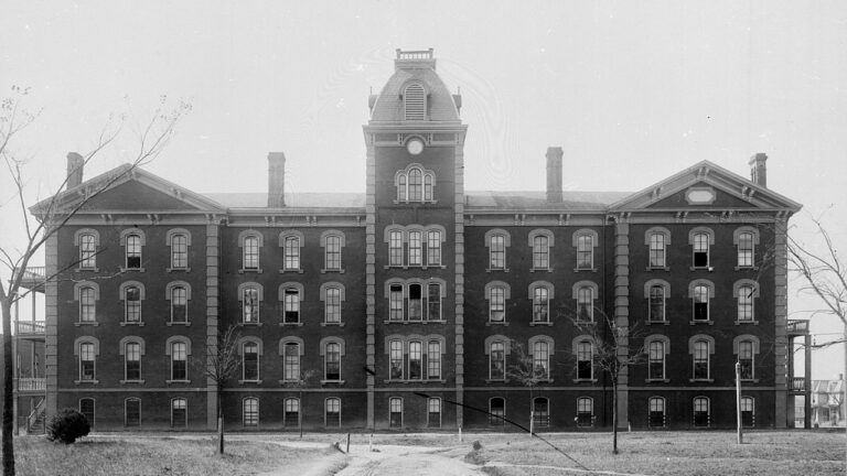 Historic image of Shaw hall