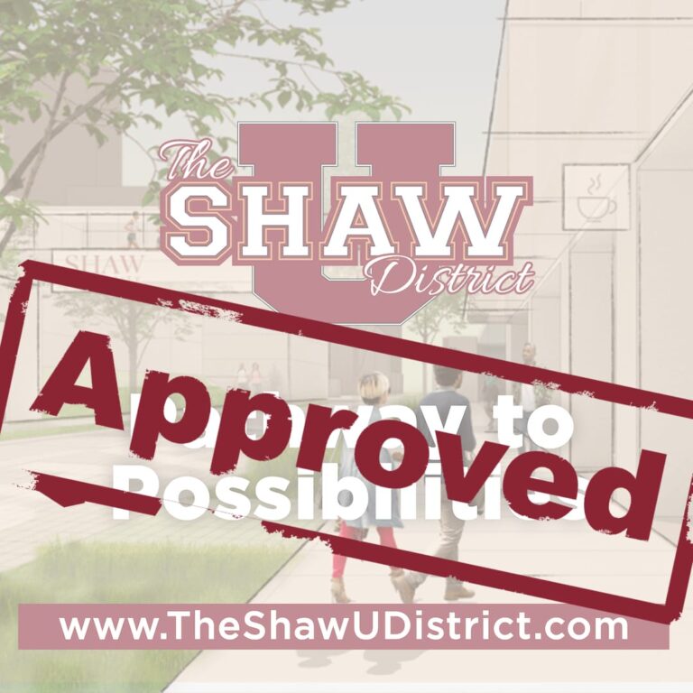 ShawU district square approved