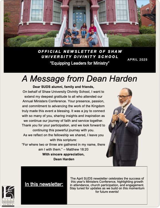 Newsletter - April 2025