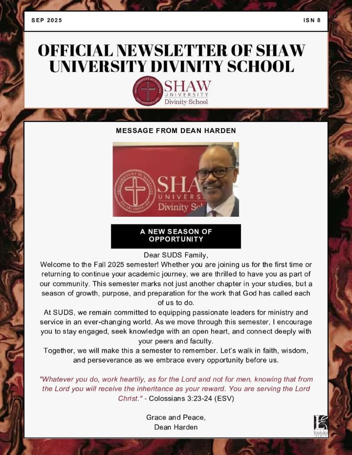 Newsletter - September 2025